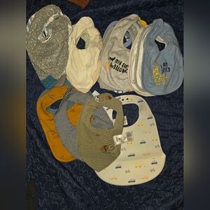 Assorted Baby Bibs Set - Multicolor